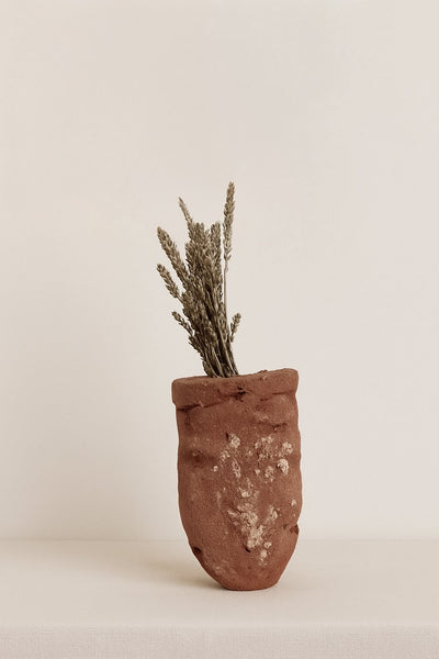 Pottery Piece #1709 – Wild Clay Vase (One of 10,000)
